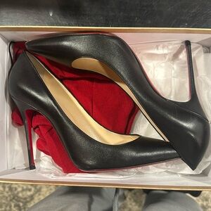 Christian Louboutin black heels